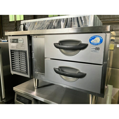 【中古】氷るドロワーコールドテーブル パナソニック(Panasonic) SUF-DG961-2B1 幅900×奥ふかさ600×高さ550 【貨物輸送別途積もり書き】【御勤め用】【飲食店 バス発着場 勝手もと備品 ドロワーコールドテーブル 御勤め用ドロワーコールドテーブル】