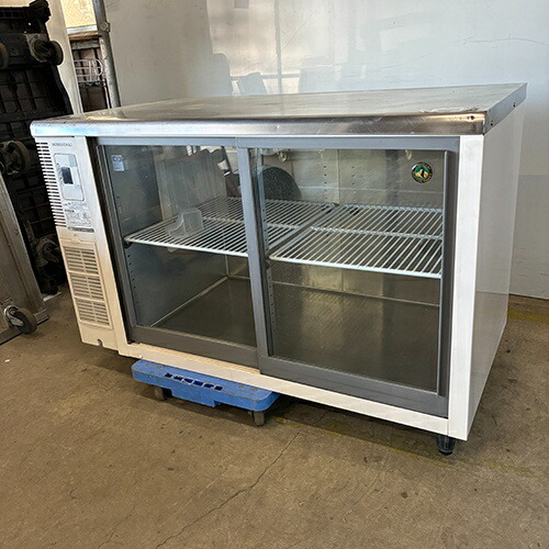 【中古】台下冷蔵陳列棚 ホシザキ RTS-120SNB2 幅1200×奥ふかさ600×高さ800 【貨物輸送別途積もり書き】【お役目用】【飲食店 バス発着場 勝手もと装置 冷蔵陳列棚 お役目用冷蔵陳列棚】
