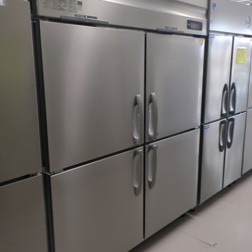 【実業家最長1年引きうける】【中古】縦型氷る電気冷蔵庫 2凍4蔵 ホシザキ HRF-150AF 幅1500×奥ふかさ800×高さ1910 【貨物輸送別途積もり書き】【御勤め用】【飲食店 バス発着場 勝手もと備品 氷る電気冷蔵庫 御勤め用氷る電気冷蔵庫】