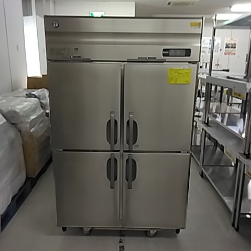 【実業家最長1年引きうける】【中古】縦型氷る電気冷蔵庫 1凍3蔵 ホシザキ HRF-120A3-1 幅1200×奥ふかさ650×高さ1950 三相200V 【貨物輸送別途積もり書き】【御勤め用】【飲食店 バス発着場 勝手もと備品 氷る電気冷蔵庫 御勤め用氷る電気冷蔵庫】