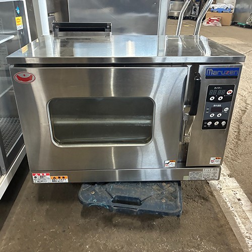 【中古】コンベクションオーブン マルゼン MCO-7TF 幅730×奥ふかさ455×高さ520 LPG(プロパンガス) 【貨物輸送別途積もり書き】【御役目用】【飲食店 バス発着場 御厨子所計器 オーヴン 御役目用オーヴン】