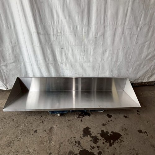 【中古】平棚 背板付き 幅1500&times;奥行350&times;高さ250 【送料別途見積】【業務用】【飲食店 店舗 厨房機器 平棚 上棚 業務用平棚 業務用上棚】｜厨房機器と店舗用品 TENPOS