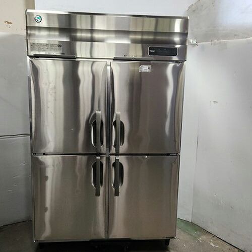 【実業家最長1年引きうける】【中古】縦型氷る電気冷蔵庫 ホシザキ HRF-120AT3 幅1200×奥ふかさ650×高さ1910 三相200V 【貨物輸送別途積もり書き】【御勤め用】【飲食店 バス発着場 勝手もと備品 氷る電気冷蔵庫 御勤め用氷る電気冷蔵庫】