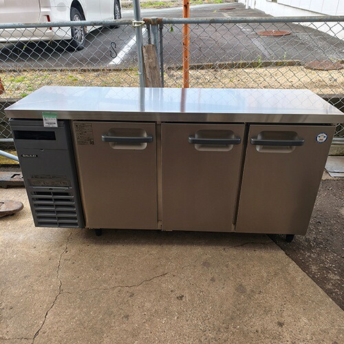 【中古】冷蔵冷ややかさ速見表 フクシマ小峡谷花の冠(福島実業) LCU-150RM2-E 幅1500×奥ふかさ600×高さ800 【貨物輸送別途積もり書き】【御勤め用】【飲食店 バス発着場 勝手もと備品 冷蔵冷ややかさ速見表 御勤め用冷蔵冷ややかさ速見表】