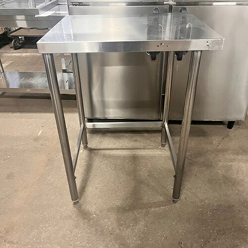 【中古】作業台 BGなし 幅650×奥行550×高さ850 【送料別途見積】【業務用】【飲食店 店舗 厨房機器 作業台 業務用作業台】|厨房機器と店舗用品 TENPOS