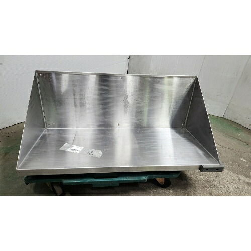 【中古】平棚 背板付き添い人 幅800×奥ふかさ350×高さ325 【貨物輸送別途積もり書き】【御役目用】【飲食店 バス発着場 御厨子所計器 平棚 上棚 御役目用平棚 御役目用上棚】