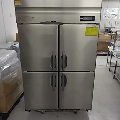 【実業家最長1年引きうける】【中古】縦型電気冷蔵庫 ホシザキ HR-120AT-ML 幅1200×奥ふかさ650×高さ1910 【貨物輸送別途積もり書き】【御勤め用】【飲食店 バス発着場 勝手もと備品 電気冷蔵庫 御勤め用電気冷蔵庫】