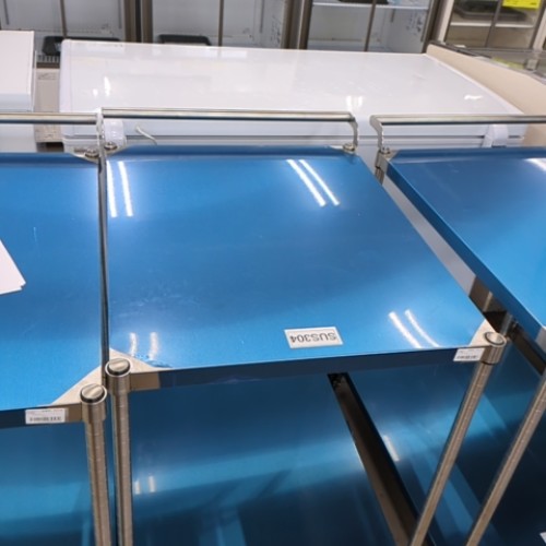 【中古】ステンレスワゴン 幅750&times;奥行600&times;高さ800 【送料別途見積】【未使用品】【業務用】【飲食店 店舗 厨房機器 カート 配膳車 ワゴン 業務用カート 業務用配膳車 業務用ワゴン】｜厨房機器と店舗用品 TENPOS