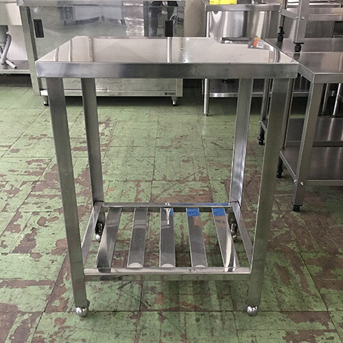 【中古】作業台 幅600×奥行450×高さ800 【送料別途見積】【業務用】【飲食店 店舗 厨房機器 作業台 業務用作業台】|厨房機器と店舗用品 TENPOS