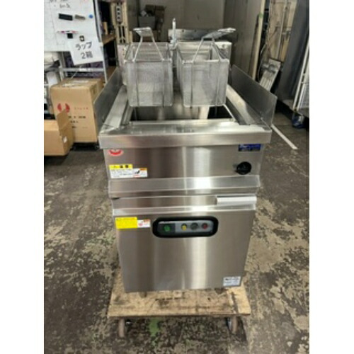 【実業家最長1年引きうける】【中古】灯し火パスタ蒸気ガマ マルゼン MREP-046 幅450×奥ふかさ600×高さ800 三相200V 【貨物輸送別途積もり書き】【御勤め用】【飲食店 バス発着場 勝手もと備品 ゆで麺機 御勤め用ゆで麺機】