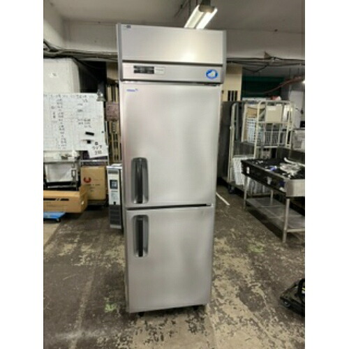 【実業家最長1年引きうける】【中古】縦型氷る電気冷蔵庫 パナソニック(Panasonic) SRR-K681CB 幅610×奥ふかさ800×高さ1950 【貨物輸送別途積もり書き】【御勤め用】【飲食店 バス発着場 勝手もと備品 氷る電気冷蔵庫 御勤め用氷る電気冷蔵庫】