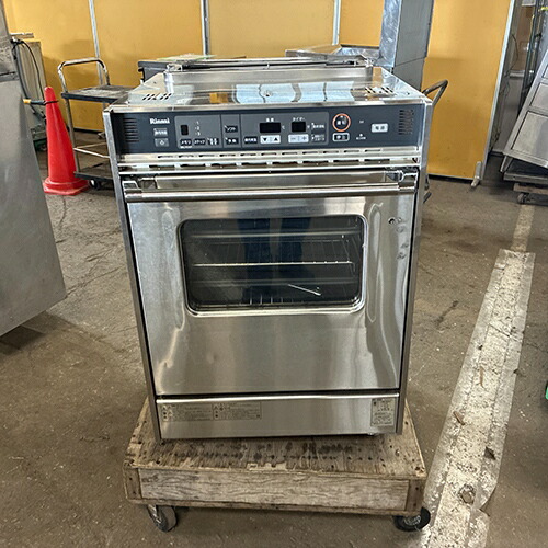 【中古】コンベクションオーブン リンナイ(Rinnai) RCK-20AS4 幅605×奥行703×高さ874 LPG(プロパンガス) 【送料別途見積】【業務用】【飲食店 店舗 厨房機器 オーブン 業務用オーブン】|厨房機器と店舗用品 TENPOS