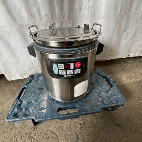 【中古】吸いものジャー 8L 象印 TH-CU080 幅365×奥ふかさ314×高さ375 【貨物輸送別途積もり書き】【お役目用】【飲食店 バス発着場 勝手もと装置 ウォーマー お役目用吸いものジャー】