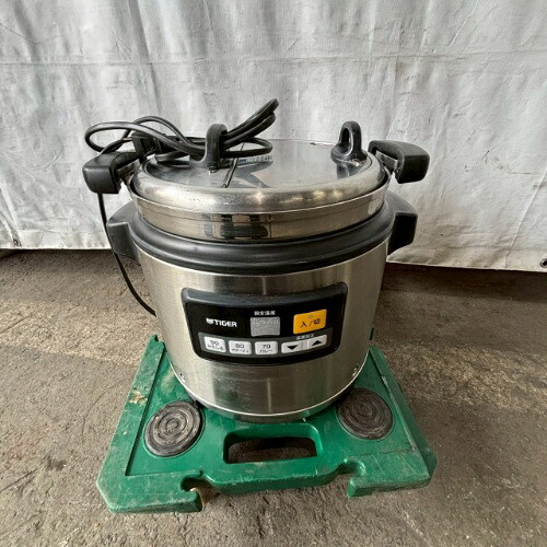 【中古】吸いものジャー 虎(TIGER) JHI-N080 幅362×奥ふかさ315×高さ335 【貨物輸送別途積もり書き】【お役目用】【飲食店 バス発着場 勝手もと装置 ウォーマー お役目用吸いものジャー】