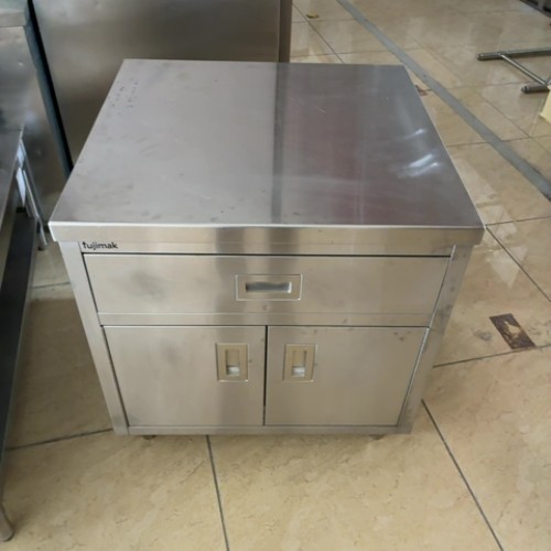 【中古】調理台 引出し付き BGなし 幅725&times;奥行700&times;高さ750 【送料別途見積】【業務用】【飲食店 店舗 厨房機器 調理台 業務用調理台】｜厨房機器と店舗用品 TENPOS