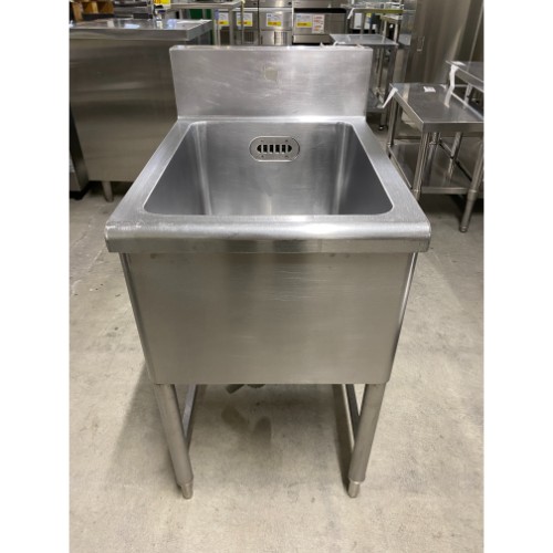 【中古】一槽シンク BGあり 幅450×奥行600×高さ750 【送料別途見積】【業務用】【飲食店 店舗 厨房機器 一槽シンク 業務用一槽シンク】|厨房機器と店舗用品 TENPOS