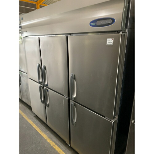【中古】縦型冷凍冷蔵庫 4凍2蔵 ホシザキ HRF-180Z4F3 幅1800&times;奥行800&times;高さ1910 三相200V 【送料別途見積】【業務用】【飲食店 店舗 厨房機器 冷凍冷蔵庫 業務用冷凍冷蔵庫】｜厨房機器と店舗用品 TENPOS
