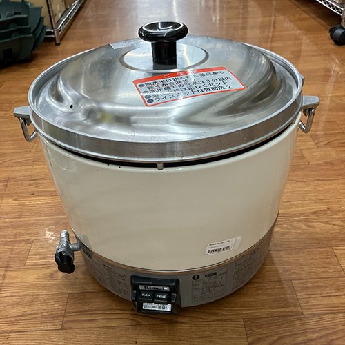 【中古】ガス炊飯器 リンナイ(Rinnai) RR-30S1 幅450&times;奥行421&times;高さ408 都市ガス 【送料別途見積】【業務用】【飲食店 店舗 厨房機器 ガス炊飯器 業務用ガス炊飯器】｜厨房機器と店舗用品 TENPOS