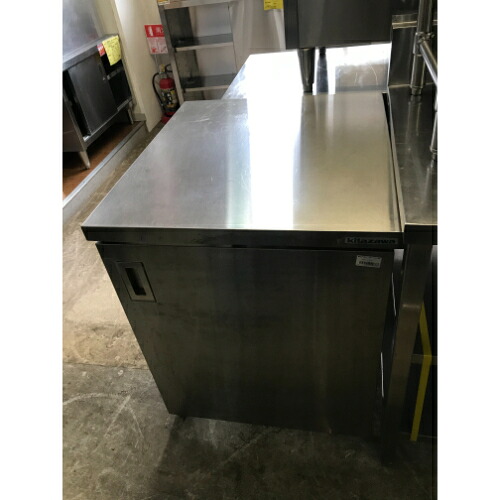 【中古】作業台 扉付き キタザワ 幅650&times;奥行730&times;高さ800 【送料別途見積】【業務用】【飲食店 店舗 厨房機器 作業台 業務用作業台】｜厨房機器と店舗用品 TENPOS