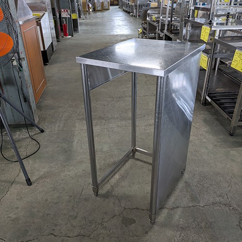 【中古】作業台 三方枠 BGなし 幅480&times;奥行600&times;高さ960 【送料別途見積】【業務用】【飲食店 店舗 厨房機器 作業台 業務用作業台】｜厨房機器と店舗用品 TENPOS
