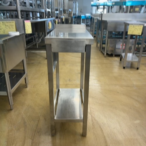 【中古】作業台 BGあり 幅300&times;奥行600&times;高さ800 【送料別途見積】【業務用】【飲食店 店舗 厨房機器 作業台 業務用作業台】｜厨房機器と店舗用品 TENPOS