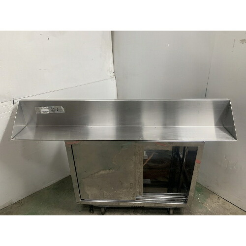 【中古】平棚 背板付き 幅1450&times;奥行200&times;高さ230 【送料別途見積】【業務用】【飲食店 店舗 厨房機器 平棚 上棚 業務用平棚 業務用上棚】｜厨房機器と店舗用品 TENPOS