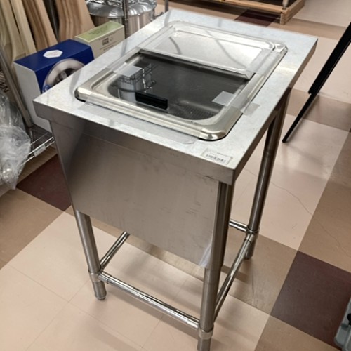 【中古】アイスビンシンク BGなし 幅450&times;奥行600&times;高さ795 【送料別途見積】【業務用】【飲食店 店舗 厨房機器 特殊シンク 業務用特殊シンク】｜厨房機器と店舗用品 TENPOS