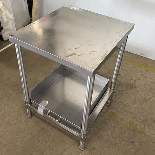 【中古】作業台 BGなし 幅550&times;奥行600&times;高さ800 【送料別途見積】【業務用】【飲食店 店舗 厨房機器 作業台 業務用作業台】｜厨房機器と店舗用品 TENPOS