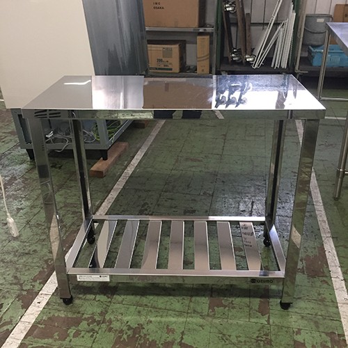 【中古】作業台 幅900&times;奥行450&times;高さ800 【送料別途見積】【業務用】【飲食店 店舗 厨房機器 作業台 業務用作業台】｜厨房機器と店舗用品 TENPOS