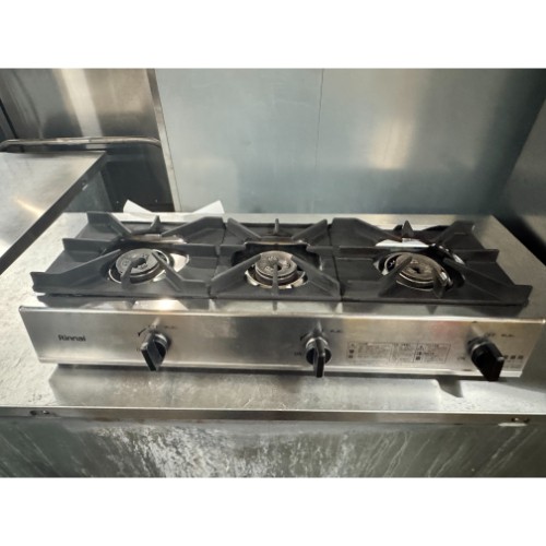 【中古】卓上コンロ リンナイ(Rinnai) RSB-311A 幅740&times;奥行250&times;高さ150 LPG(プロパンガス) 【送料別途見積】【業務用】【飲食店 店舗 厨房機器 卓上ガスコンロ 業務用卓上ガスコンロ】｜厨房機器と店舗用品 TENPOS 24,915円