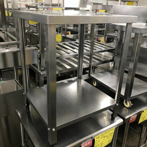 【中古】作業台 BGなし 幅600&times;奥行600&times;高さ800 【送料別途見積】【業務用】【飲食店 店舗 厨房機器 作業台 業務用作業台】｜厨房機器と店舗用品 TENPOS