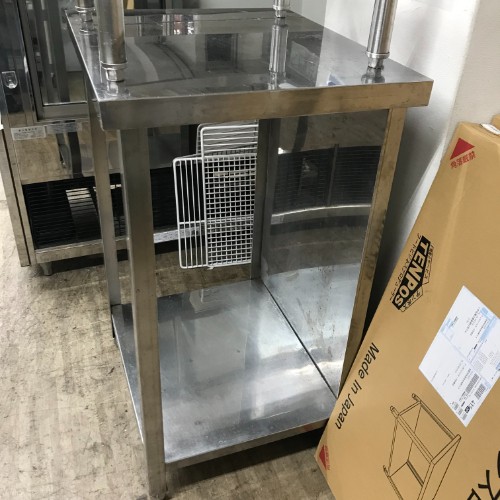 【中古】作業台 BGなし 幅550&times;奥行650&times;高さ1050 【送料別途見積】【業務用】【飲食店 店舗 厨房機器 作業台 業務用作業台】｜厨房機器と店舗用品 TENPOS