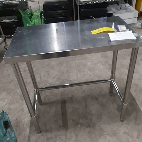 【中古】作業台 三方枠 BGなし 幅800&times;奥行450&times;高さ800 【送料別途見積】【業務用】【飲食店 店舗 厨房機器 作業台 業務用作業台】｜厨房機器と店舗用品 TENPOS