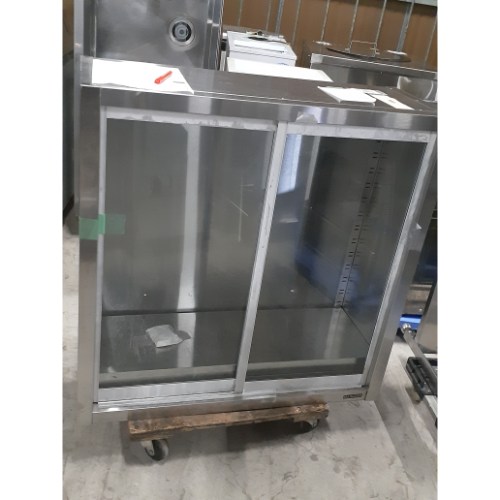 【中古】吊戸棚 ガラス扉 幅900&times;奥行350&times;高さ900 【送料別途見積】【業務用】【飲食店 店舗 厨房機器 吊戸棚 業務用吊戸棚】｜厨房機器と店舗用品 TENPOS
