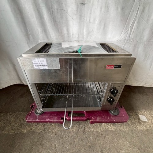 【中古】ガスグリラー リンナイ(Rinnai) RGP-42SV 幅500&times;奥行323&times;高さ395 都市ガス 【送料別途見積】【業務用】【飲食店 店舗 厨房機器 グリラー 焼物器 業務用グリラー 業務用焼物器】｜厨房機器と店舗用品 TENPOS