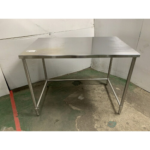 【中古】作業台 三方枠 BGなし 幅1200×奥行750×高さ850 【送料別途見積】【業務用】【飲食店 店舗 厨房機器 作業台 業務用作業台】|厨房機器と店舗用品 TENPOS