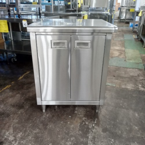 【中古】調理台 BGなし 幅655×奥行600×高さ810 【送料別途見積】【業務用】【飲食店 店舗 厨房機器 調理台 業務用調理台】|厨房機器と店舗用品 TENPOS