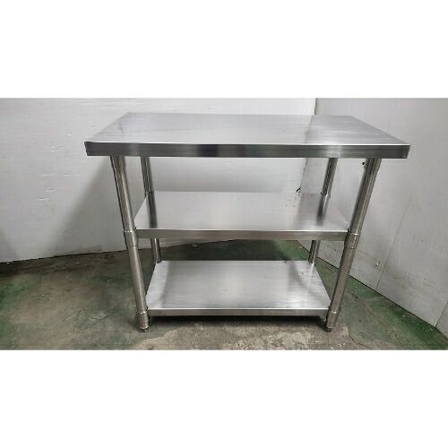 【中古】作業台 BGなし 幅900&times;奥行450&times;高さ800 【送料別途見積】【業務用】【飲食店 店舗 厨房機器 作業台 業務用作業台】｜厨房機器と店舗用品 TENPOS