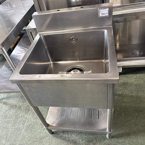 【中古】一槽シンク BGあり 幅600×奥行600×高さ800 【送料別途見積】【業務用】【飲食店 店舗 厨房機器 一槽シンク 業務用一槽シンク】|厨房機器と店舗用品 TENPOS