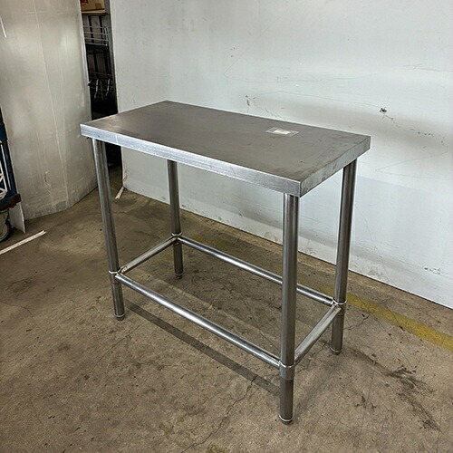 【中古】作業台 BGなし 幅830&times;奥行400&times;高さ800 【送料別途見積】【業務用】【飲食店 店舗 厨房機器 作業台 業務用作業台】｜厨房機器と店舗用品 TENPOS 10,296円