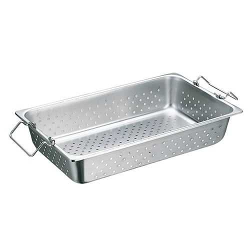 18-8手持ち部分付穴明旅人宿食パン 1/1大きさ 530×325×H150粍/御勤め用/新品/貨物輸送別途積もり書き
