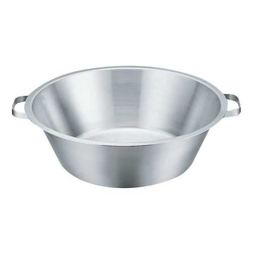 18-8丸型ボンネット容れもの Φ545×H155粍/御勤め用/新品/貨物輸送別途積もり書き