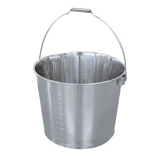 18-8目盛付井戸釣瓶(押しつける・配管受け取り人) 約10L/御勤め用/新品/貨物輸送別途積もり書き