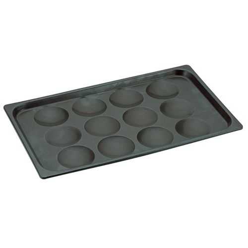 セラミック加工 アルミエッグパン 1/1サイズ(12個用) 530&times;325&times;H38mm/業務用/新品/小物送料対象商品｜厨房機器と店舗用品 TENPOS