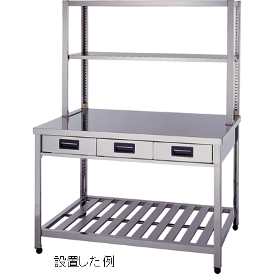 上棚 OS-900-250 幅900×奥行250×高さ800mm 業務用厨房機器・用品 