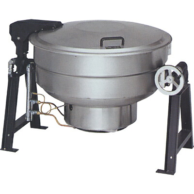 ガス回転釜 【マルゼン】 150L クラッド製 MKGS-C150 幅1435&times;奥行1042&times;高さ820mm 【送料別途見積】【プロ用】｜厨房機器と店舗用品 TENPOS