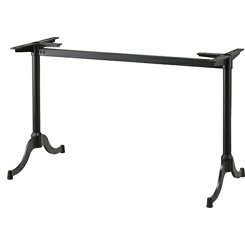 ハヤシ アルミダイキャストテーブル脚 ベースサイズ：550×間口（芯々）：1600mm×【高さ指定可】 品番：MD-S-550 塗装カラー：44 ポール：42φ/送料別