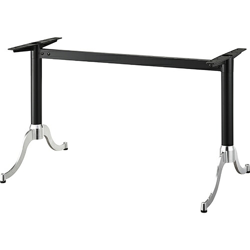 ハヤシ アルミダイキャストテーブル脚 ベースサイズ:700×間口(芯々):1600mm×【高さ指定可】 品番:MD-S-700 塗装カラー:14 ポール:60φ/送料別