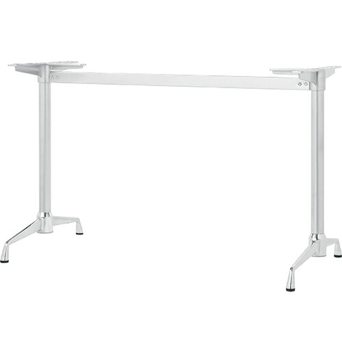 ハヤシ アルミダイキャストテーブル脚 ベースサイズ：A600×間口（芯々）1000mm×【高さ指定可】 品番：SS-LS-600 塗装カラー：18 ポール：42φ/送料別