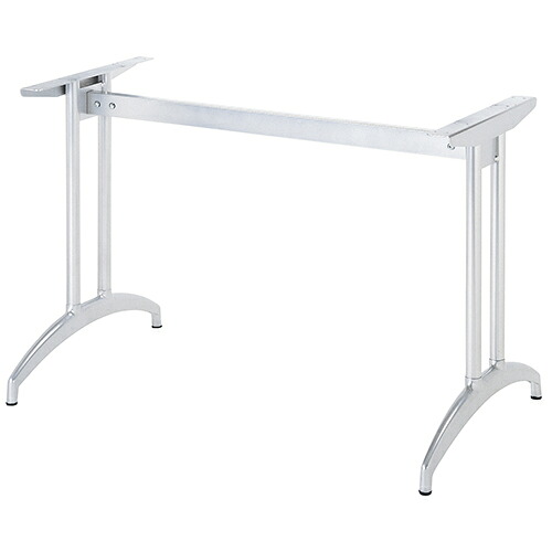 ハヤシ アルミ鋳物テーブル脚 ベースサイズ：A590&times;間口（芯々）1600mm&times;【高さ指定可】 品番：K-N-580 塗装カラー：88 ポール：32φ/送料別｜厨房機器と店舗用品 TENPOS